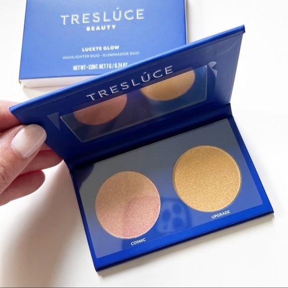 TRESLÚCE BEAUTY | Lucete Glow Highlighter Duo in Cosmic + Upgrade NIB - Picture 2 of 3